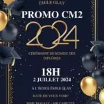 🎓 Cérémonie de remise de diplômes de la Promo CM2 2024 ✨