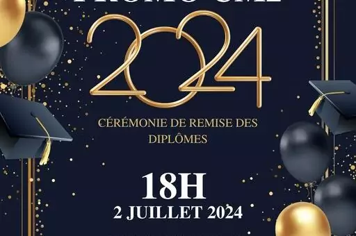 🎓 Cérémonie de remise de diplômes de la Promo CM2 2024 ✨